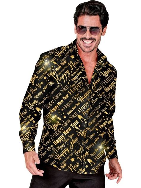 gouden blouse heren
